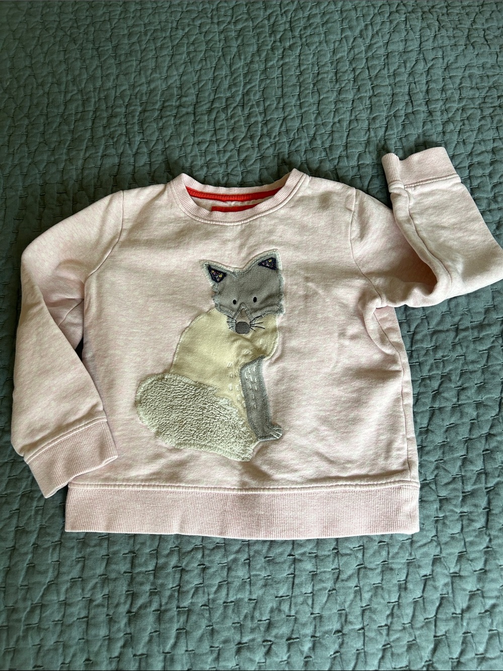 Mini Boden Fox Sweatshirt